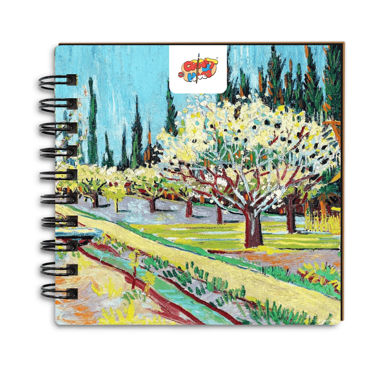 Artist Mini Travel Sketch Book – Black Page (Van Gogh Theme) - The Crafthives