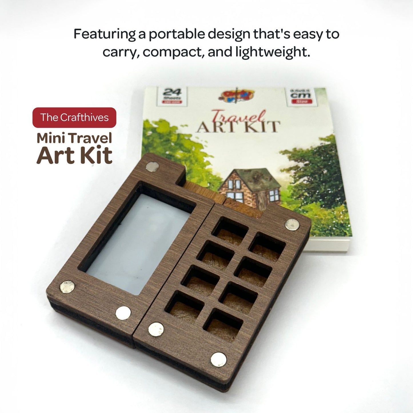 The Crafthives Travel Painting Kit