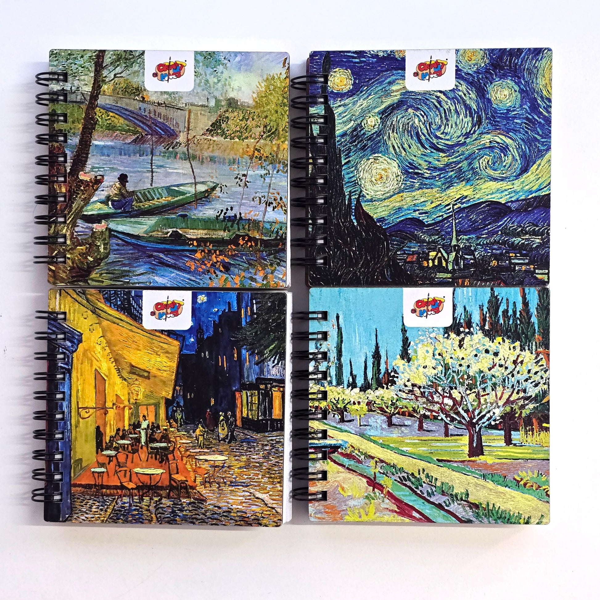 Artist Mini Sketch Book Van Gogh Theme | 24 Pages - The Crafthives