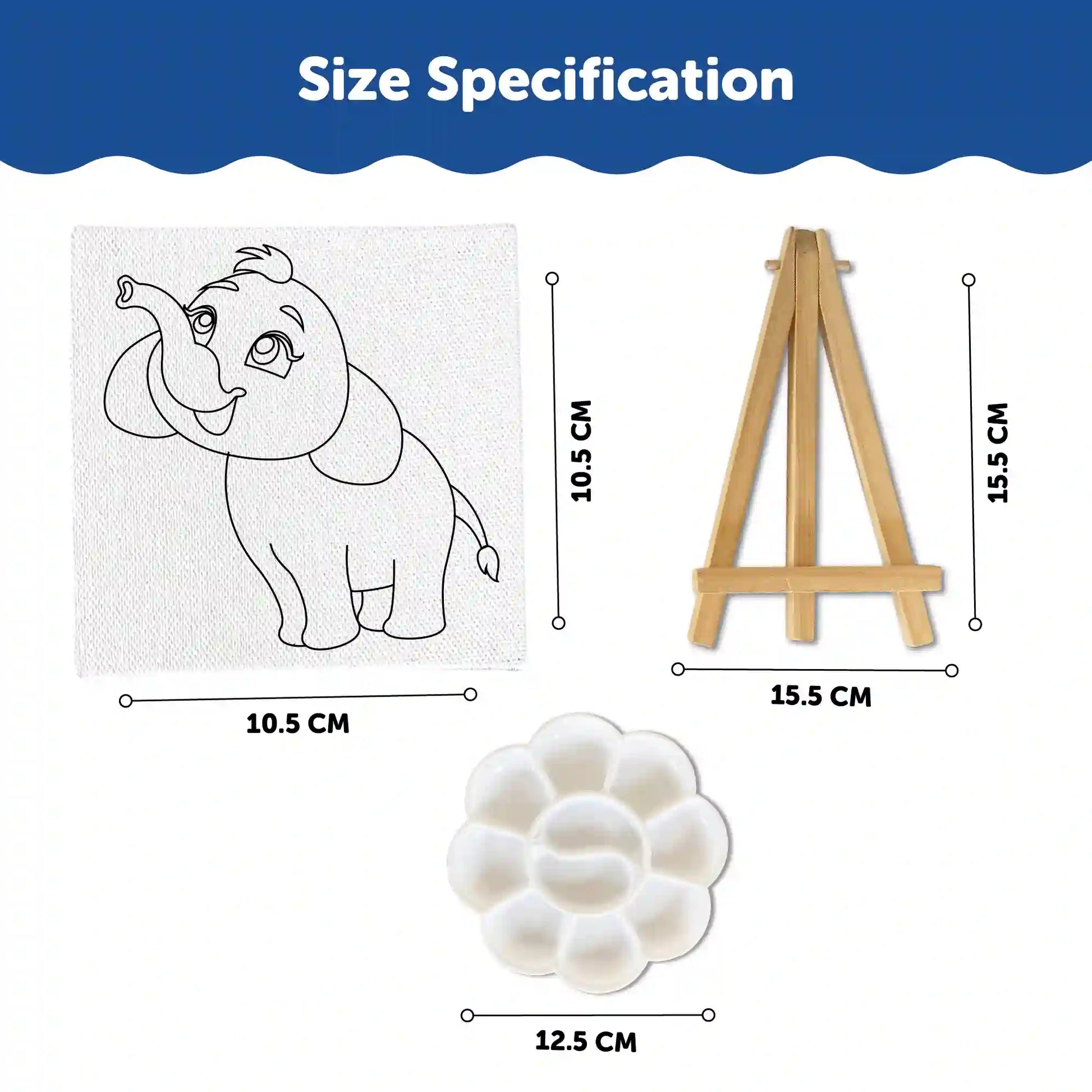 Canvas Craft Art Paint Kit for Beginner 6+ Years - The Crafthives