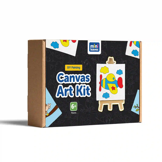 Canvas Craft Art Paint Kit for Beginner 6+ Years - Set of 4 - The Crafthives