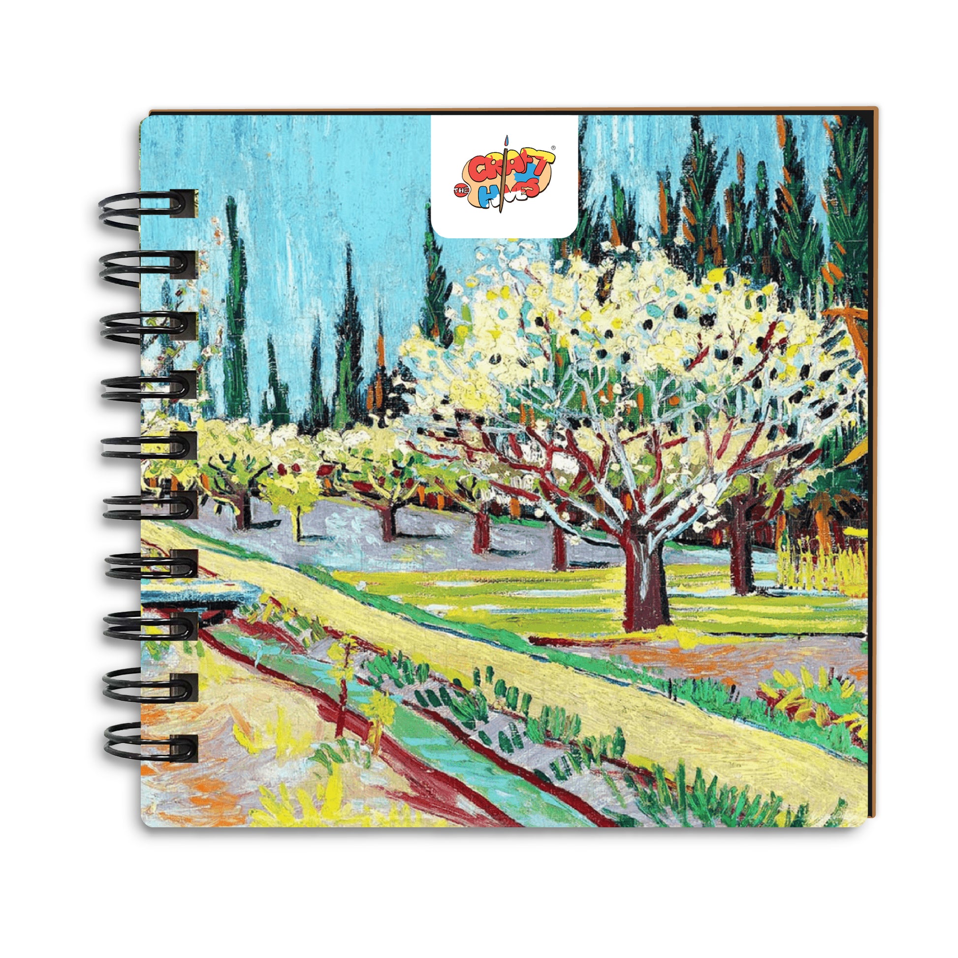 Artist Mini Travel Sketch Book – Black Page (Van Gogh Theme) - The Crafthives