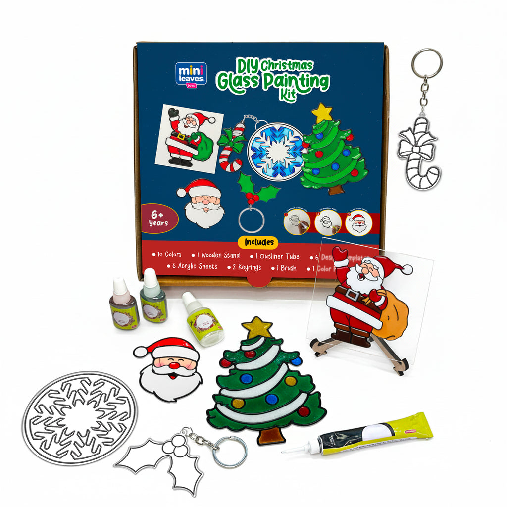 DIY Glass Painting Kit for Kids (6+ Years) – Fun, Creative & Beginner Friendly