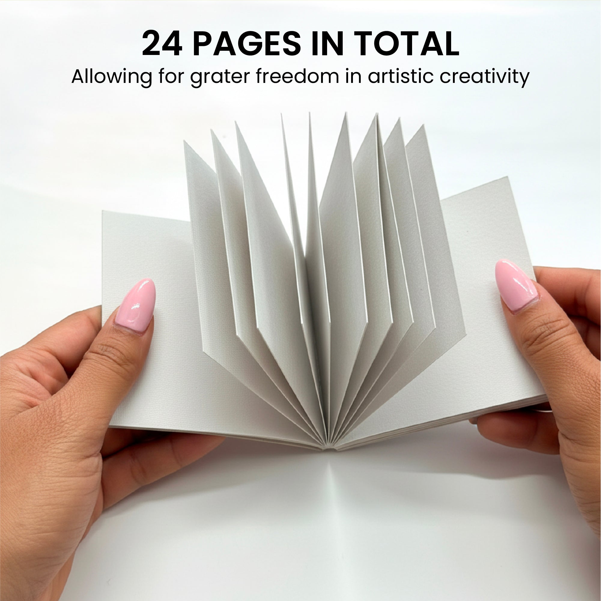 Combo Pack- Mini Travel Sketch Book (Pack of 2 ) & Water Colors