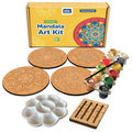 Mandala Tea Coaster Art and Craft Kit- Advanced Level 6+ - The Crafthives