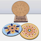 Mandala Tea Coaster Art and Craft Kit- Advanced Level 6+ - The Crafthives