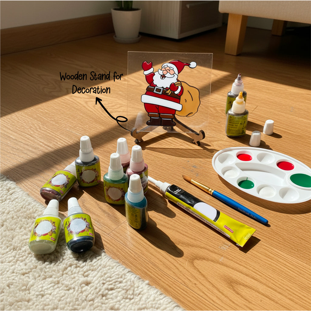 DIY Glass Painting Kit for Kids (6+ Years) – Fun, Creative & Beginner Friendly
