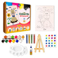 Color Me Deer DIY Canvas Art Kit for 6+ years - The Crafthives