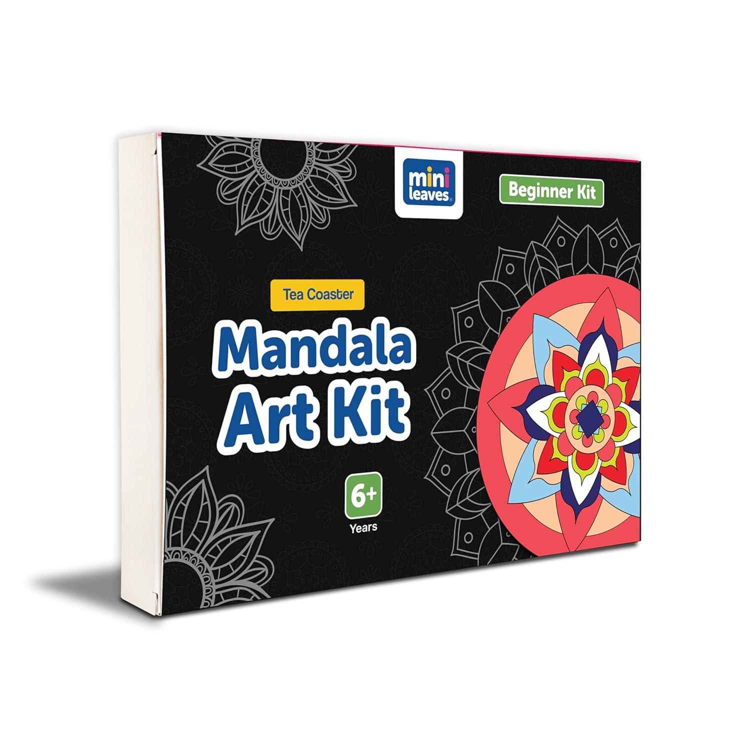 Mandala Tea Coasters Art and Craft Kit 6+ Years- Beginner - The Crafthives