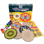 Mandala Tea Coasters Art and Craft Kit 6+ Years- Beginner - The Crafthives