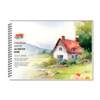 A4 Sketchbook – House Theme | 250 GSM Spiral Bound