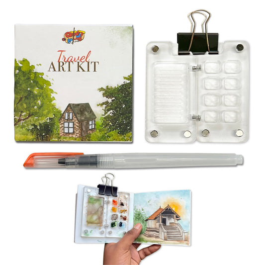 The Crafthives Mini Travel Art Kit- Acrylic