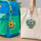 Floral Glass Painting Kit | DIY Flower Stained Glass Art Set for Artists & Art Lovers – The Crafthives