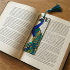 Peacock Glass Painting Kit | DIY Stained Glass Peacock Art Set – The Crafthives