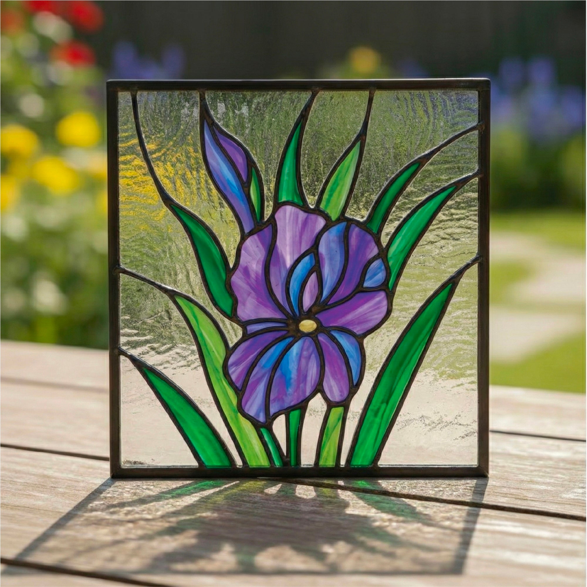 Floral Glass Painting Kit | DIY Flower Stained Glass Art Set for Artists & Art Lovers – The Crafthives