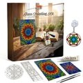 Mandala Glass Painting Kit | DIY Stained Glass Mandala Art Set – The Crafthives