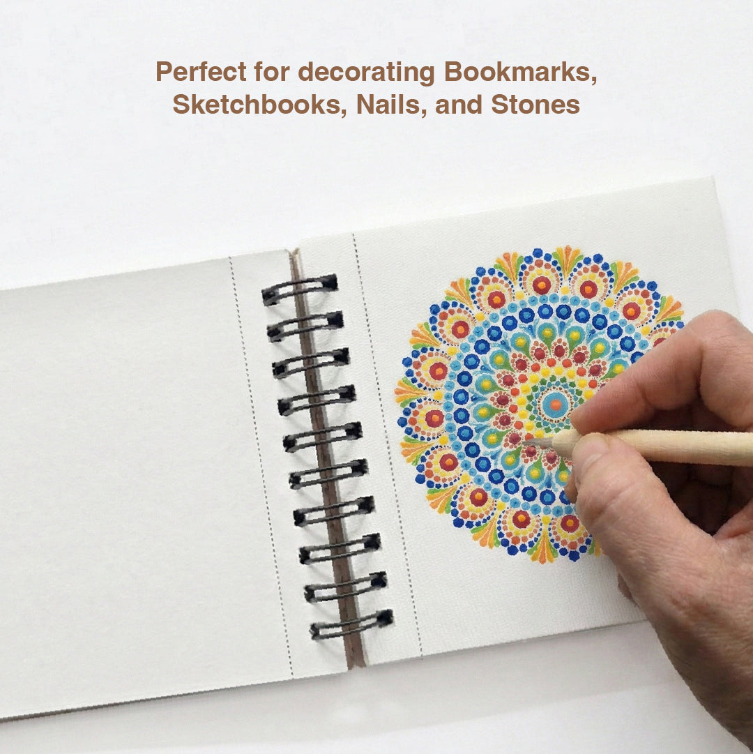 Dotting Tool Wooden 5 Pieces Set