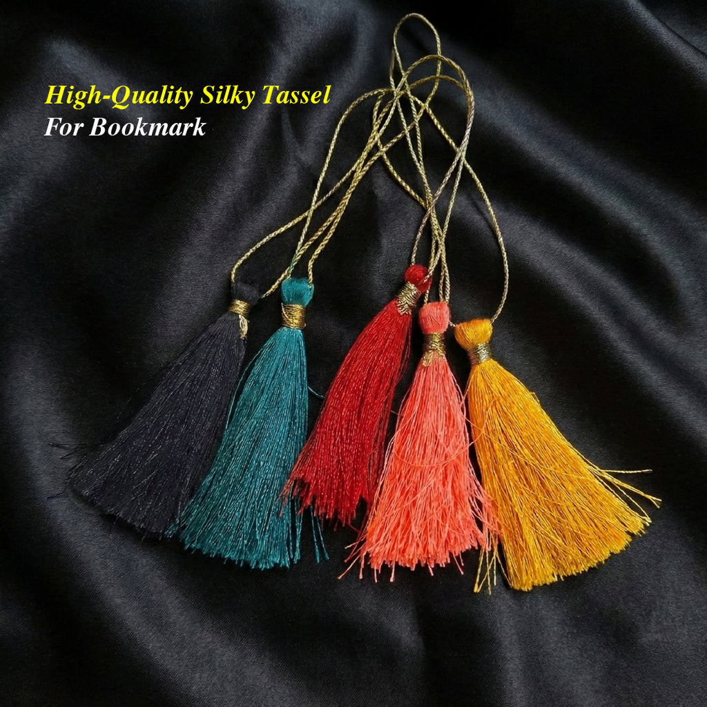 Tassel Set | 5 Colours | Pack of 5 (For Bookmarks)