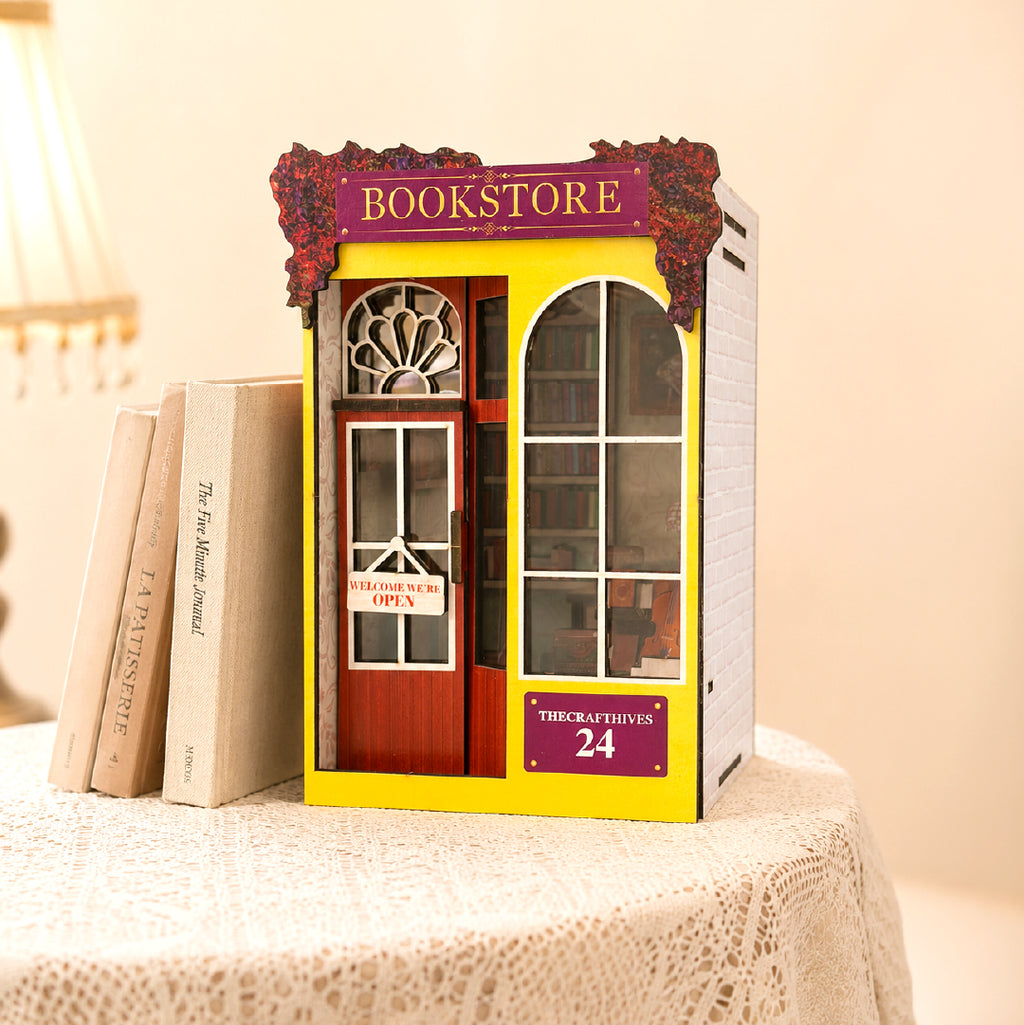 DIY Miniature Bookstore Kit
