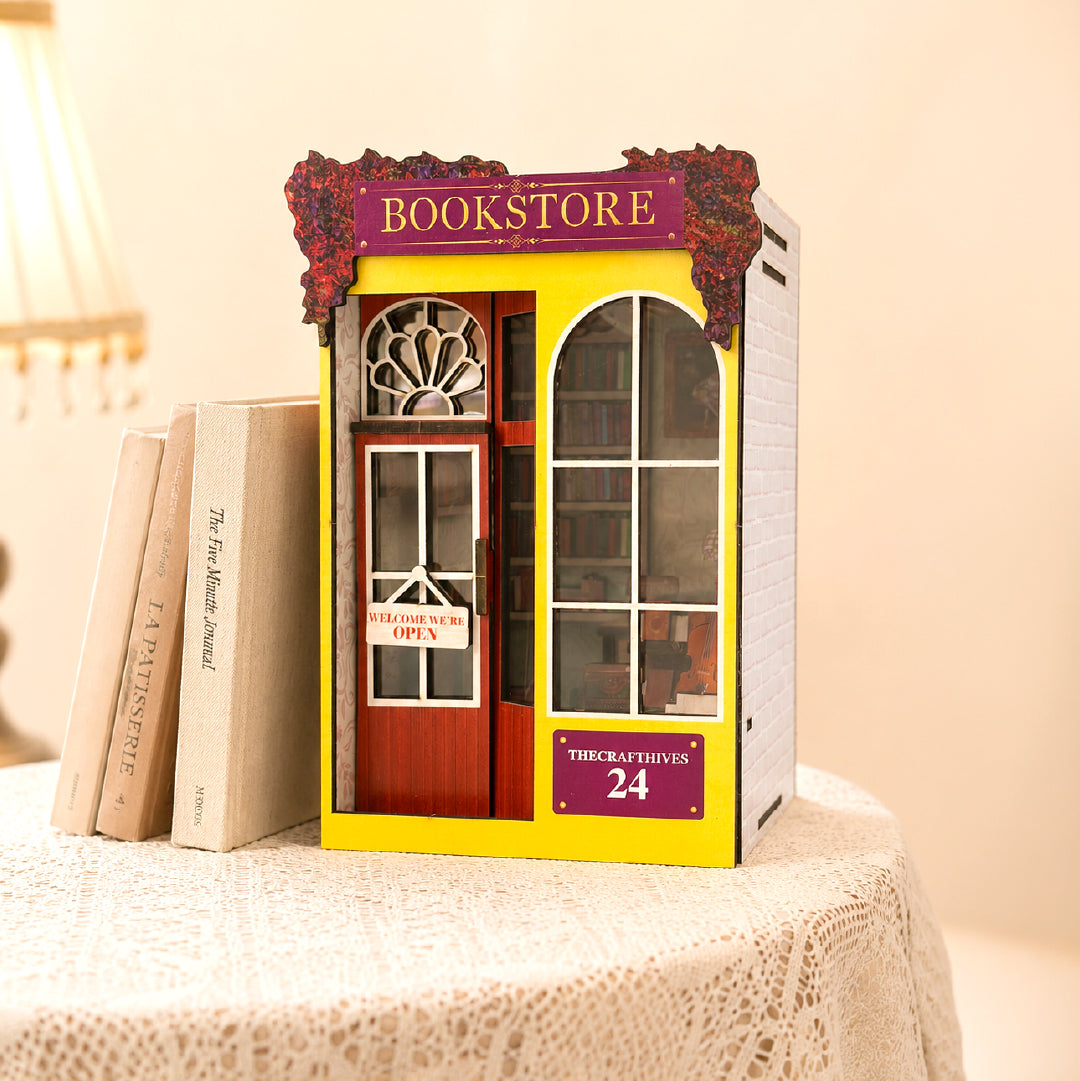 DIY Miniature Bookstore Kit