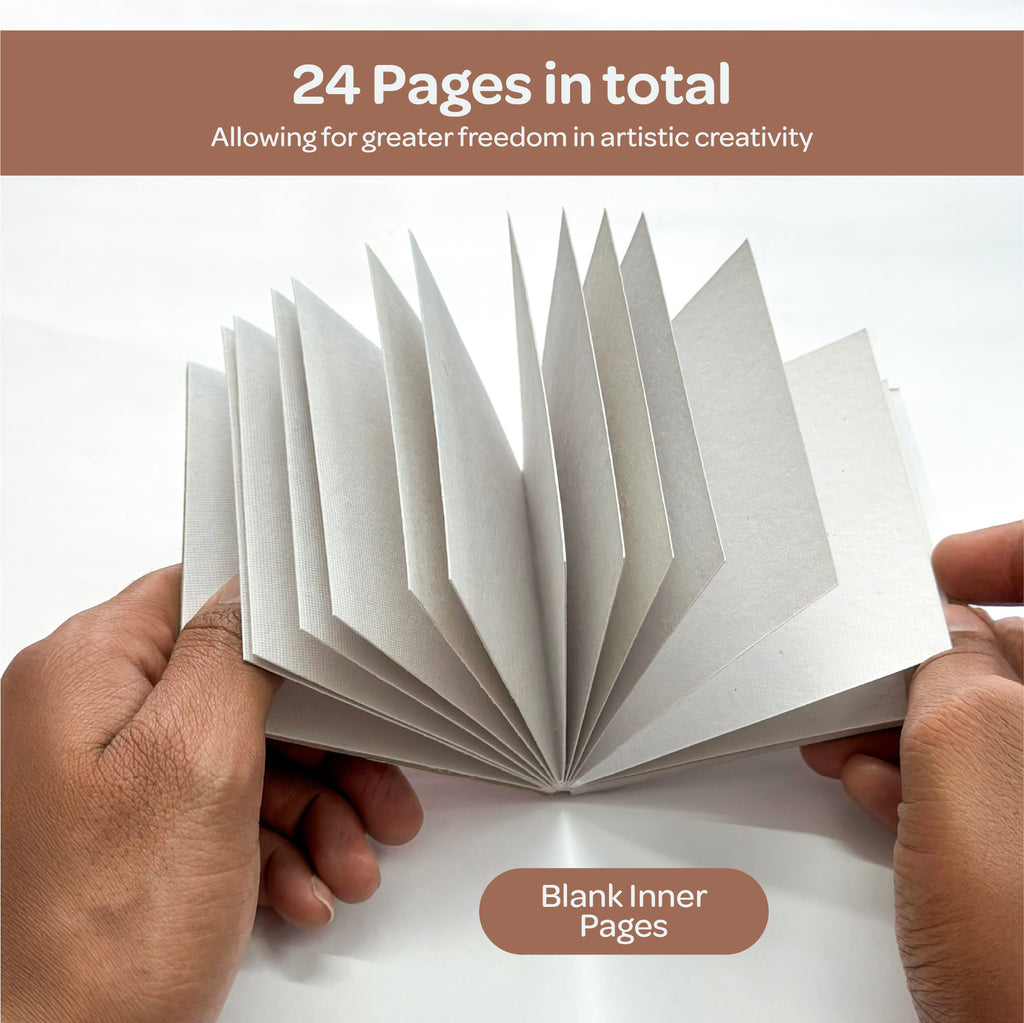 The Crafthives Mini Travel Acrylic Art Kit – Metal Clip