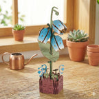 Bluebell 3D Wooden Flower Pot DIY Craft Kit
