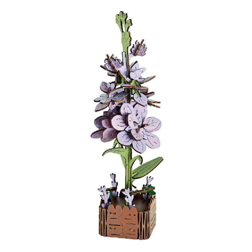 Hyacinth  3D Wooden Flower Pot DIY Craft Kit