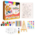 Colour Me Mermaid DIY Canvas Art Kit 6+ Years - The Crafthives