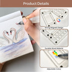 The Crafthives Mini Travel Art Kit- Acrylic - The Crafthives