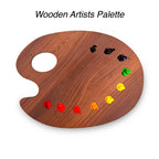 Paint Mixing Palette Oval Shaped