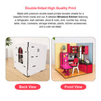 DIY 3D Wooden Miniature Kitchen Kit