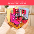 DIY 3D Wooden Miniature Kitchen Kit