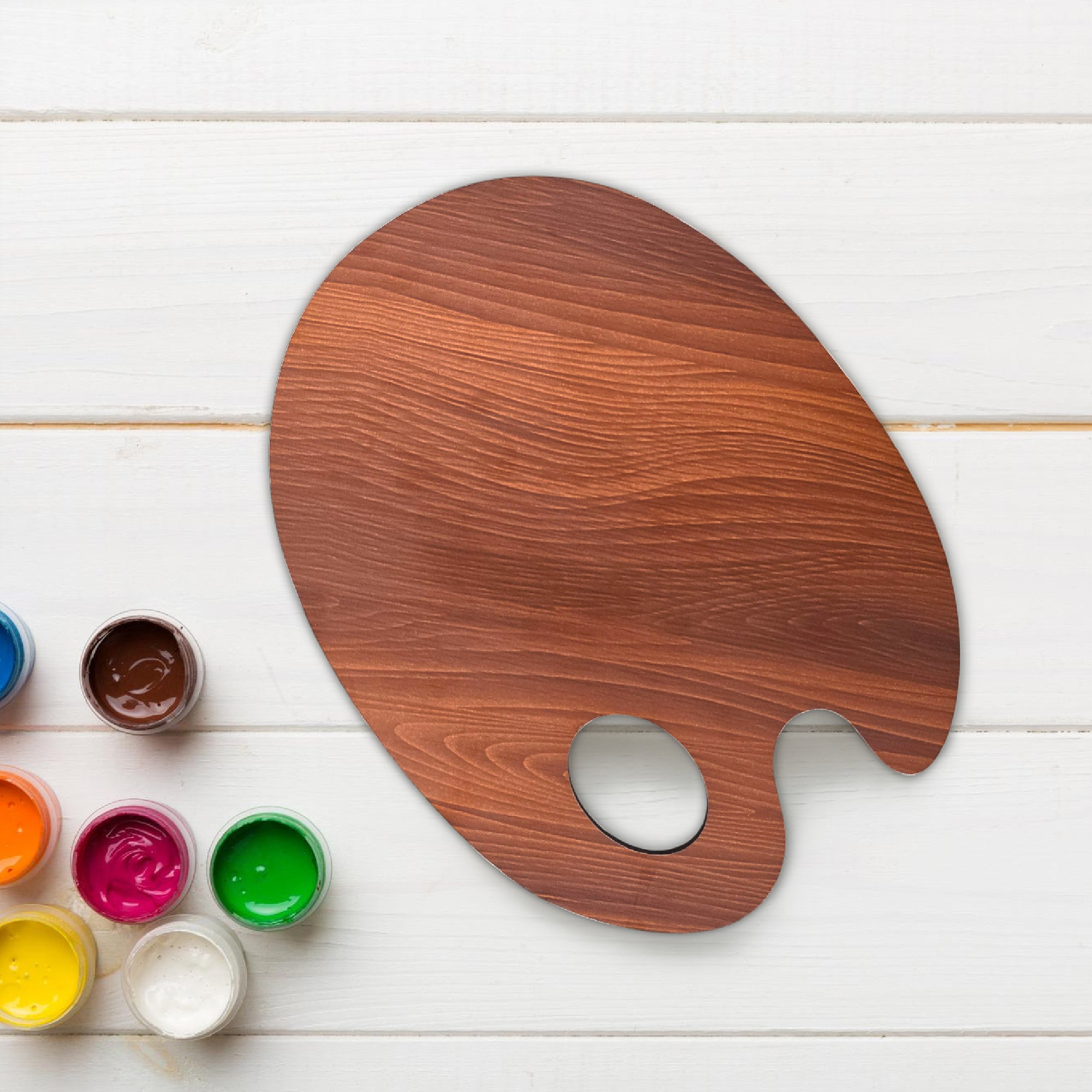 Paint Mixing Palette Oval Shaped