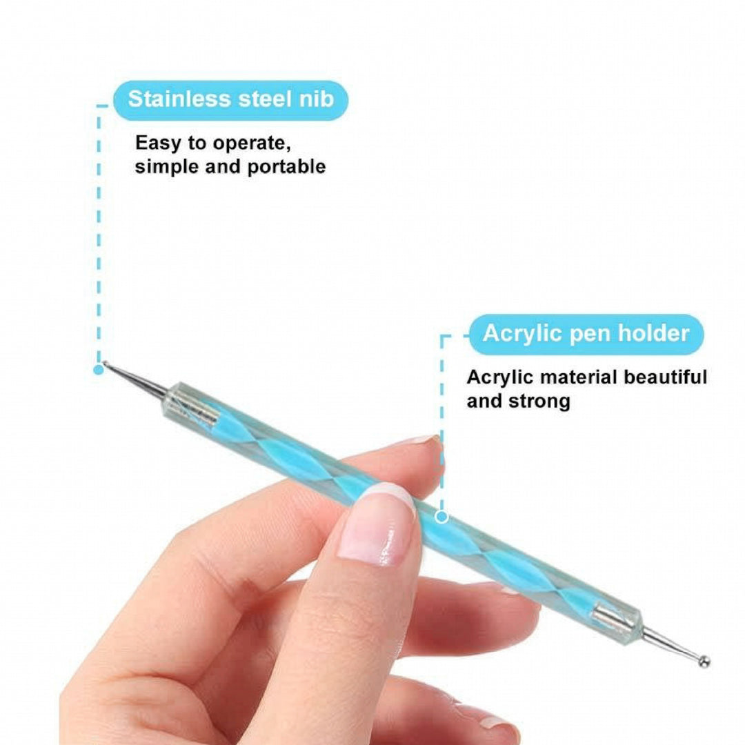 Dotting Tool Glass 5 Piece Set