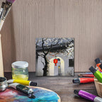 4x4 Inch Art Painting Canvas Set of 2 - The Crafthives