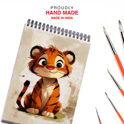 Artist Watercolor Sketch Book – A5 | 230 GSM | Wooden Cover