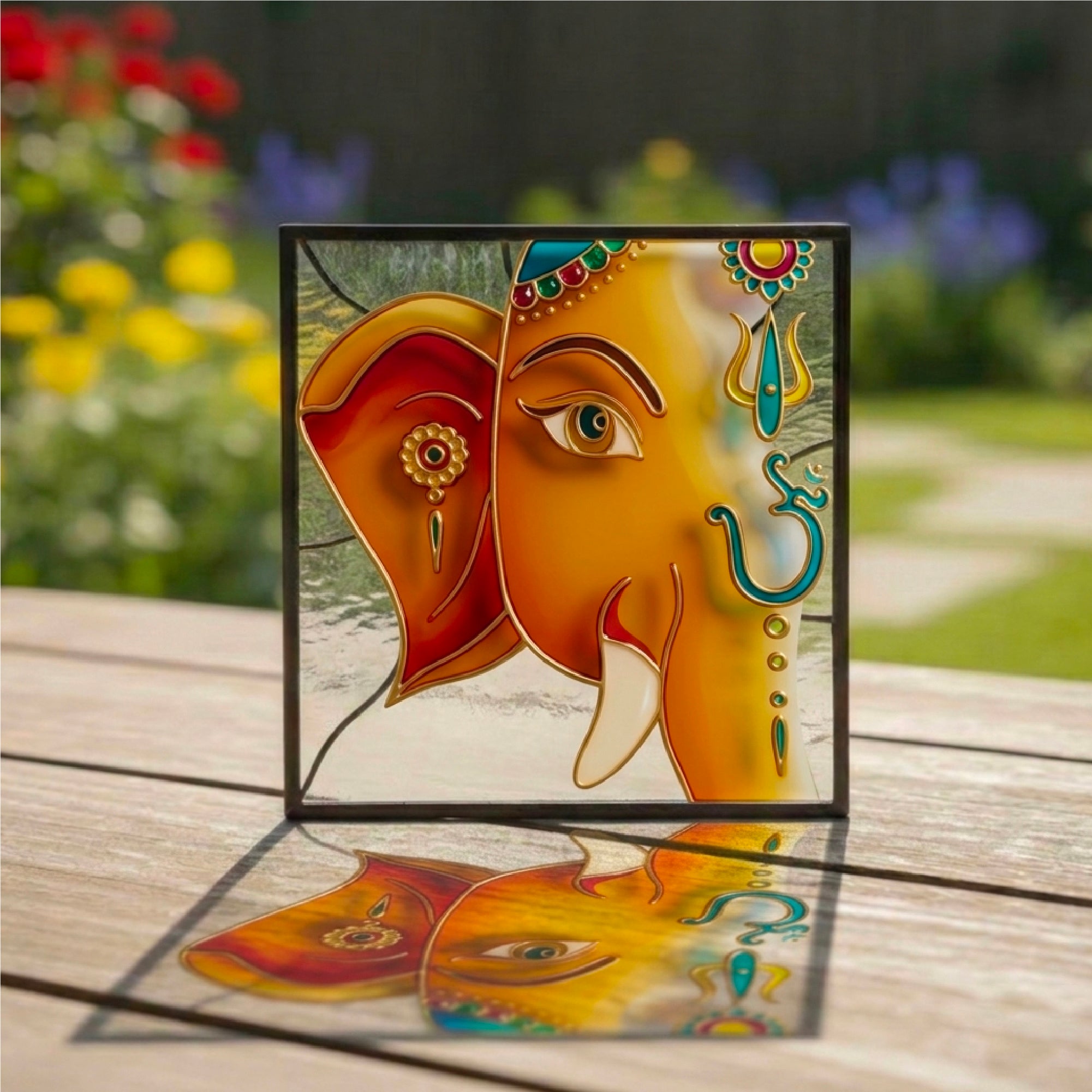 Ganesha Glass Painting Kit – Premium DIY Art Experience