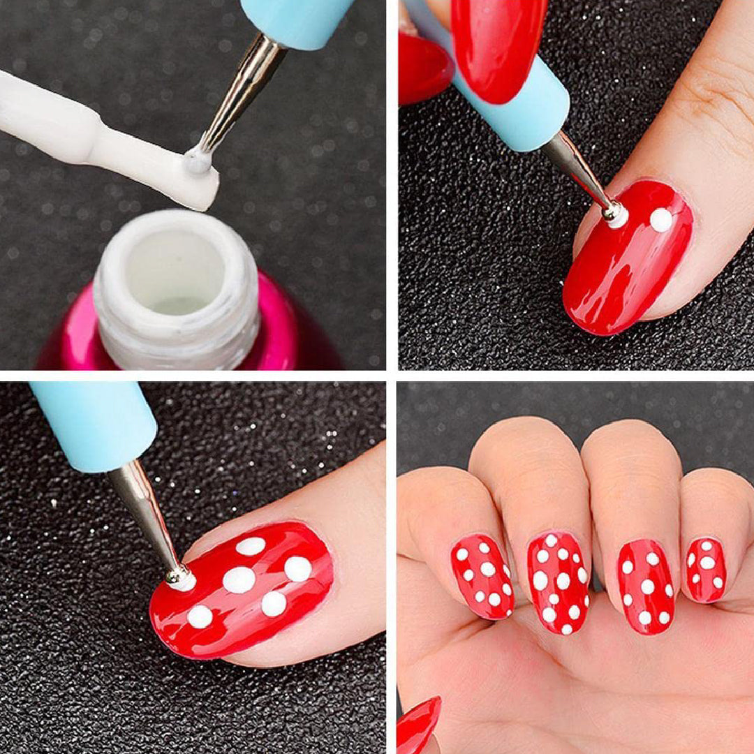 Dotting Tool Glass 5 Piece Set