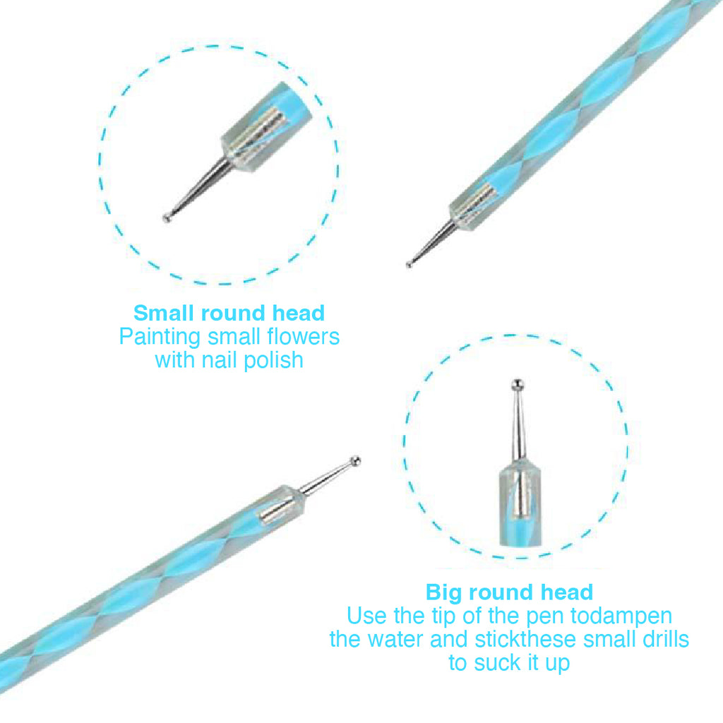 Dotting Tool Glass 5 Piece Set