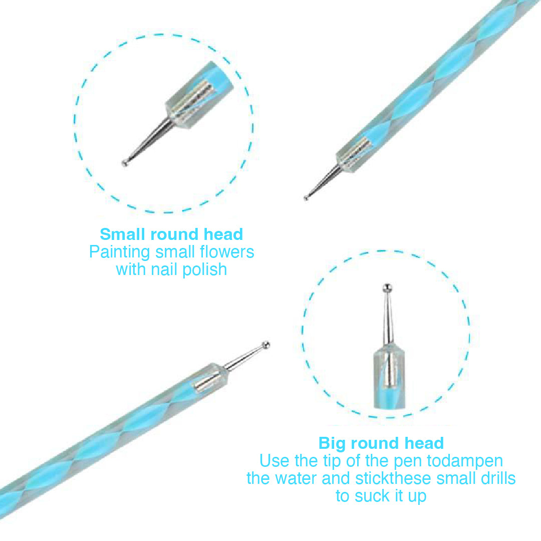 Dotting Tool Glass 5 Piece Set