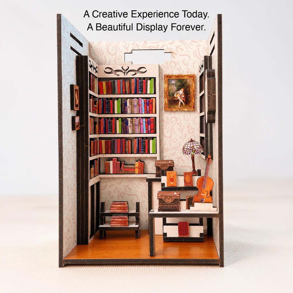 DIY Miniature Bookstore Kit