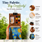 Mini Travel Art Kit -A World of Creativity in Your Pocket! | The Crafthives