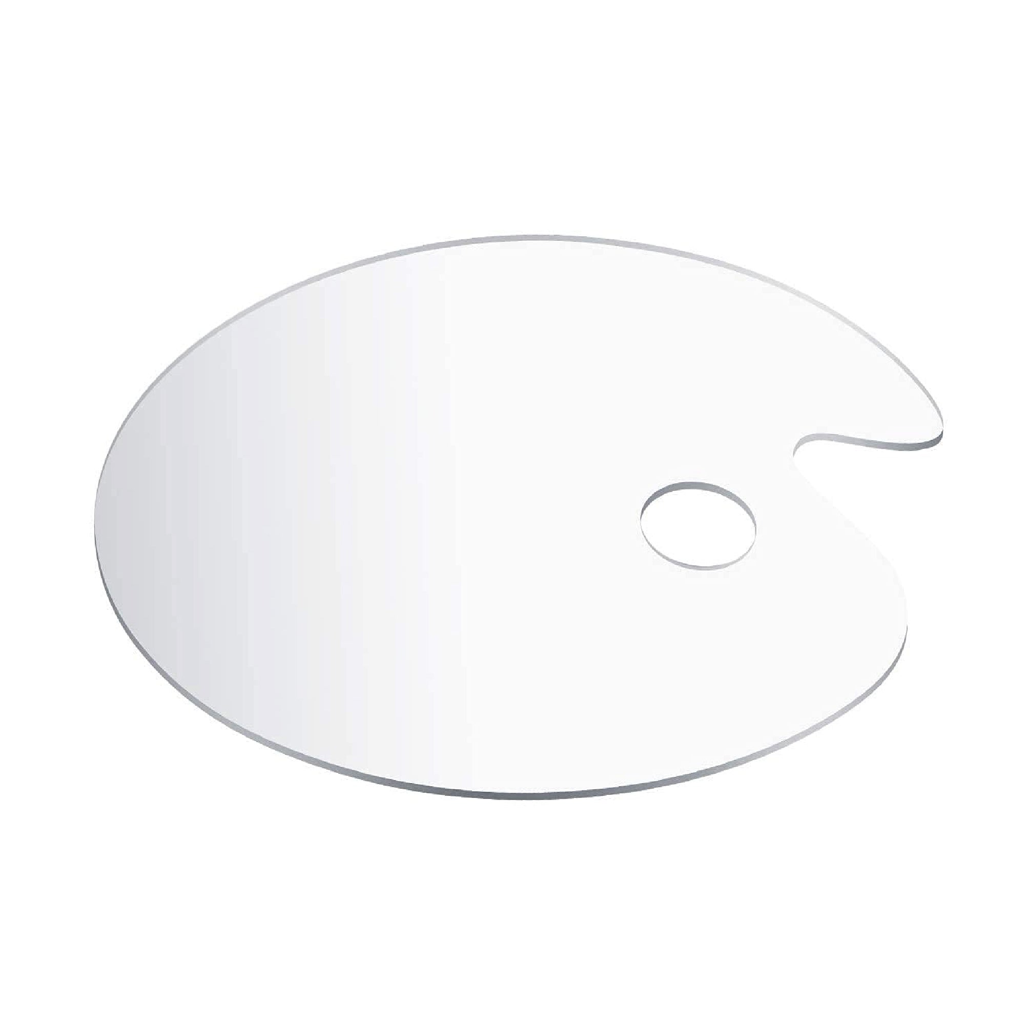 Paint Mixing Palette Oval Shaped