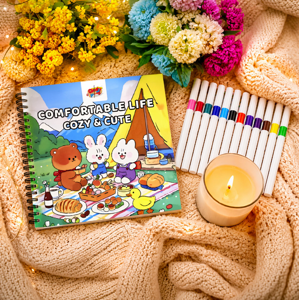 Comfortable Life :  Coloring Book