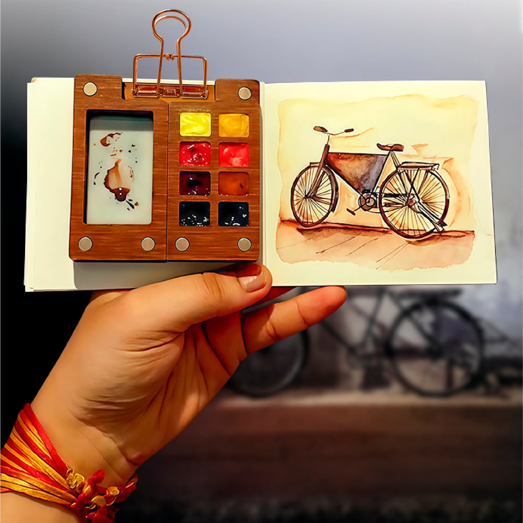 Mini Travel Art Kit -A World of Creativity in Your Pocket! | The Crafthives