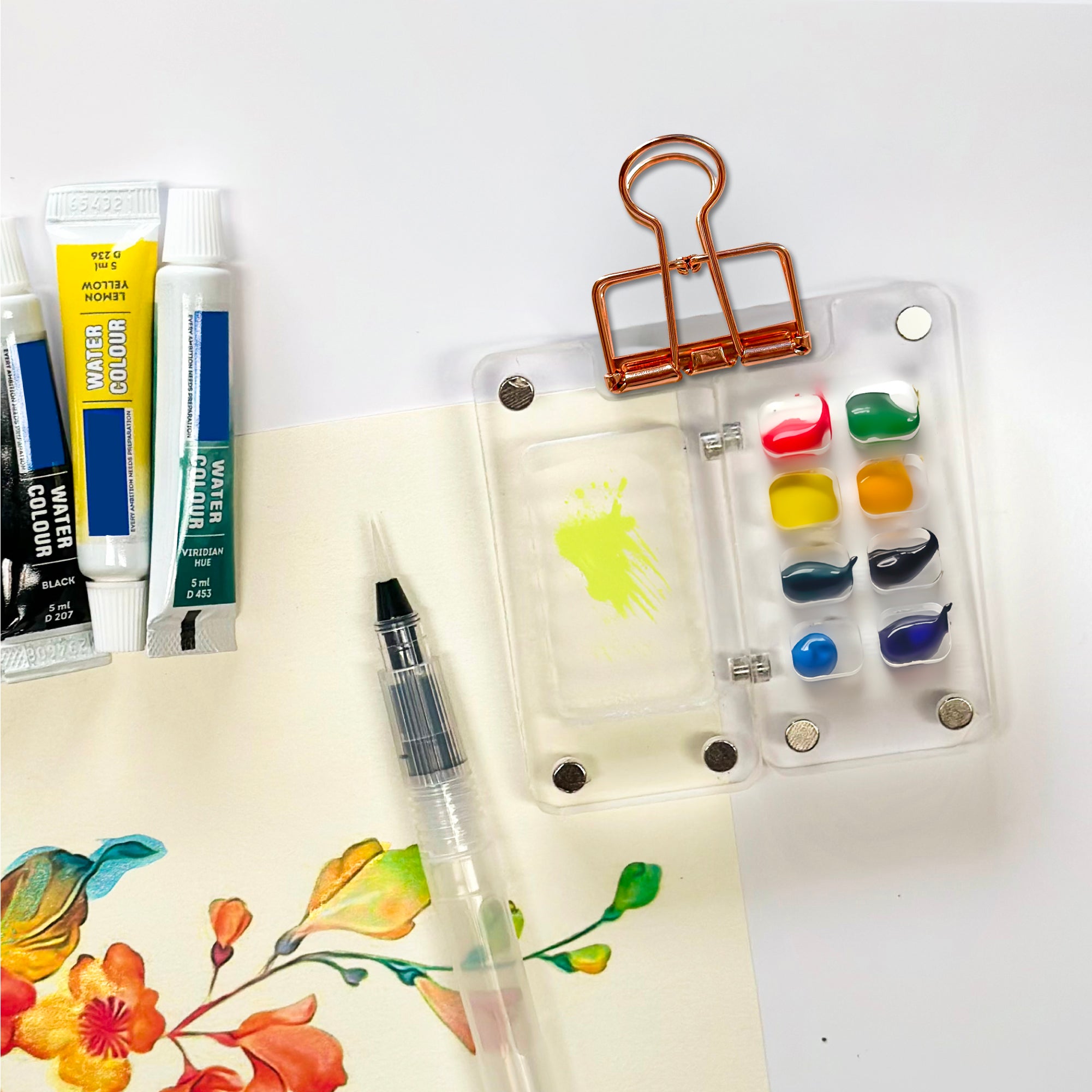 Mini Travel Art Kit -A World of Creativity in Your Pocket! | The Crafthives