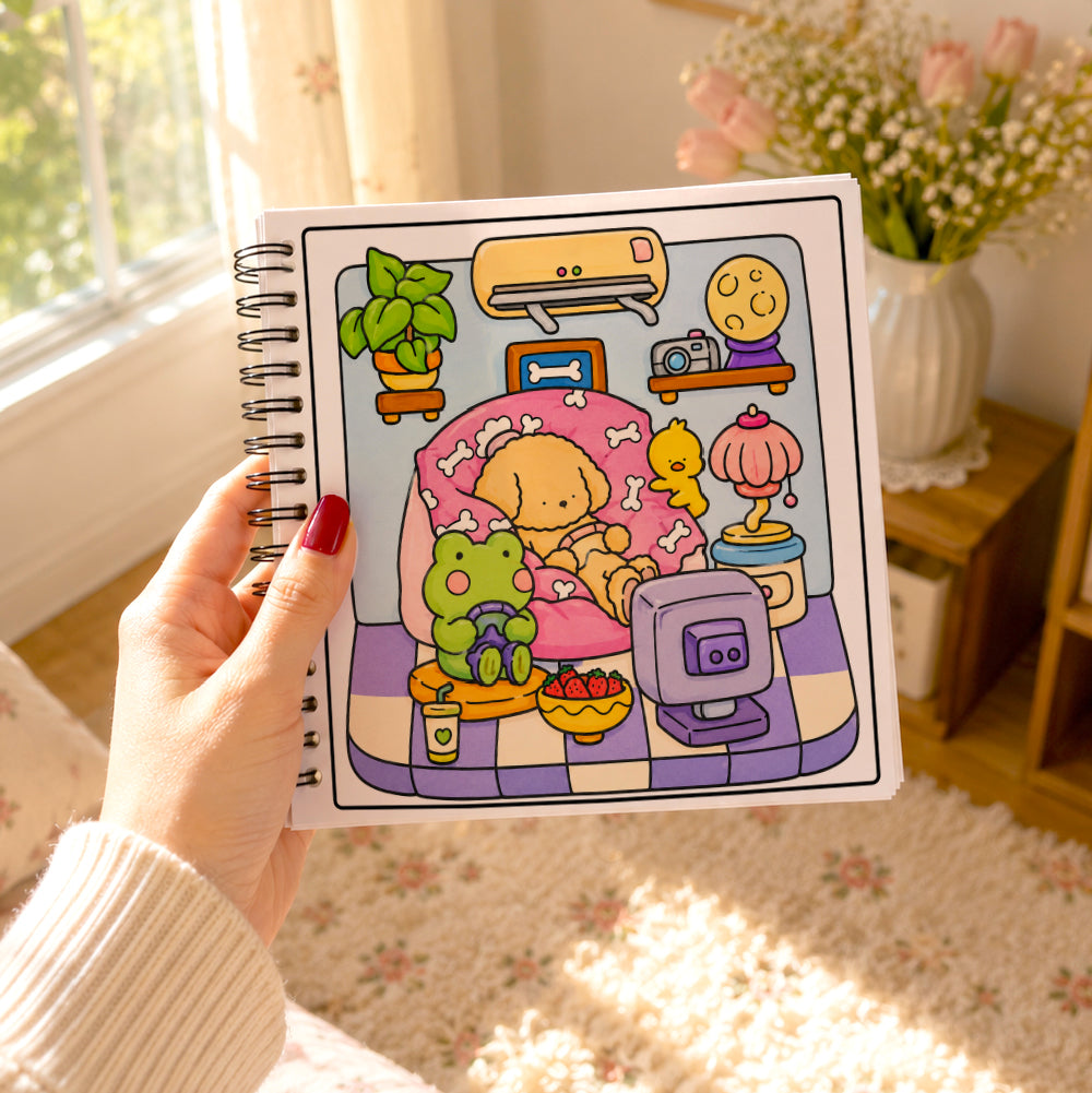 Comfortable Life :  Coloring Book