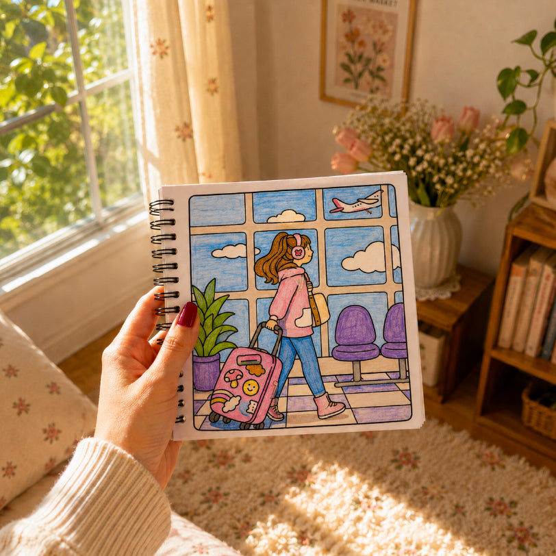 Girls Moments :  Coloring Book