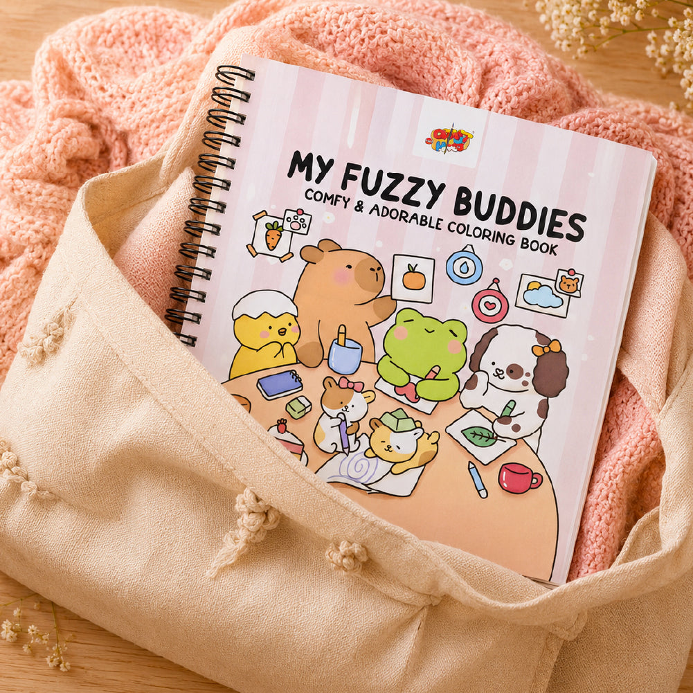 My Fuzzy Buddies : Coloring Book
