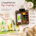 Mini Travel Art Kit -A World of Creativity in Your Pocket! | The Crafthives